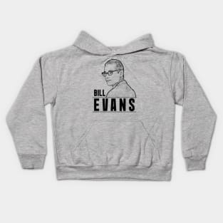 Bill Evans // Pianist Kids Hoodie